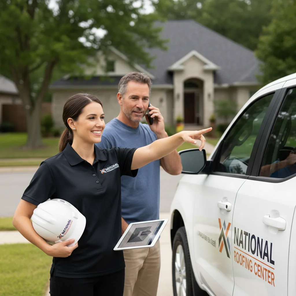 National Roofing Center customer support in Caledonia